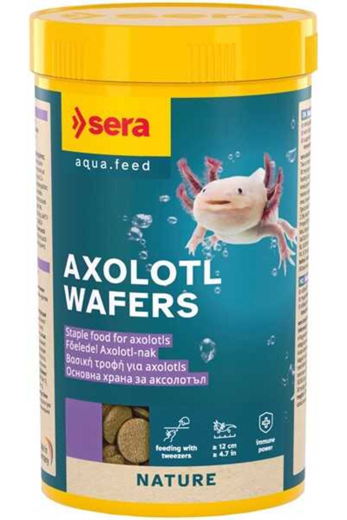 SERA Axolotl wafers Nature 100 ml 40 gr Orjinal Kutusunda Skt: 05/2028