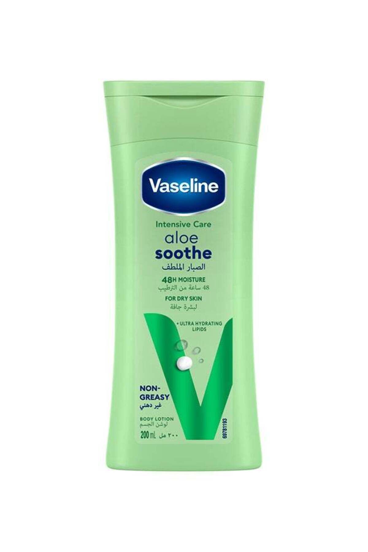 Vaseline-Body Lotion Aloe Soothe Green 200ml 1