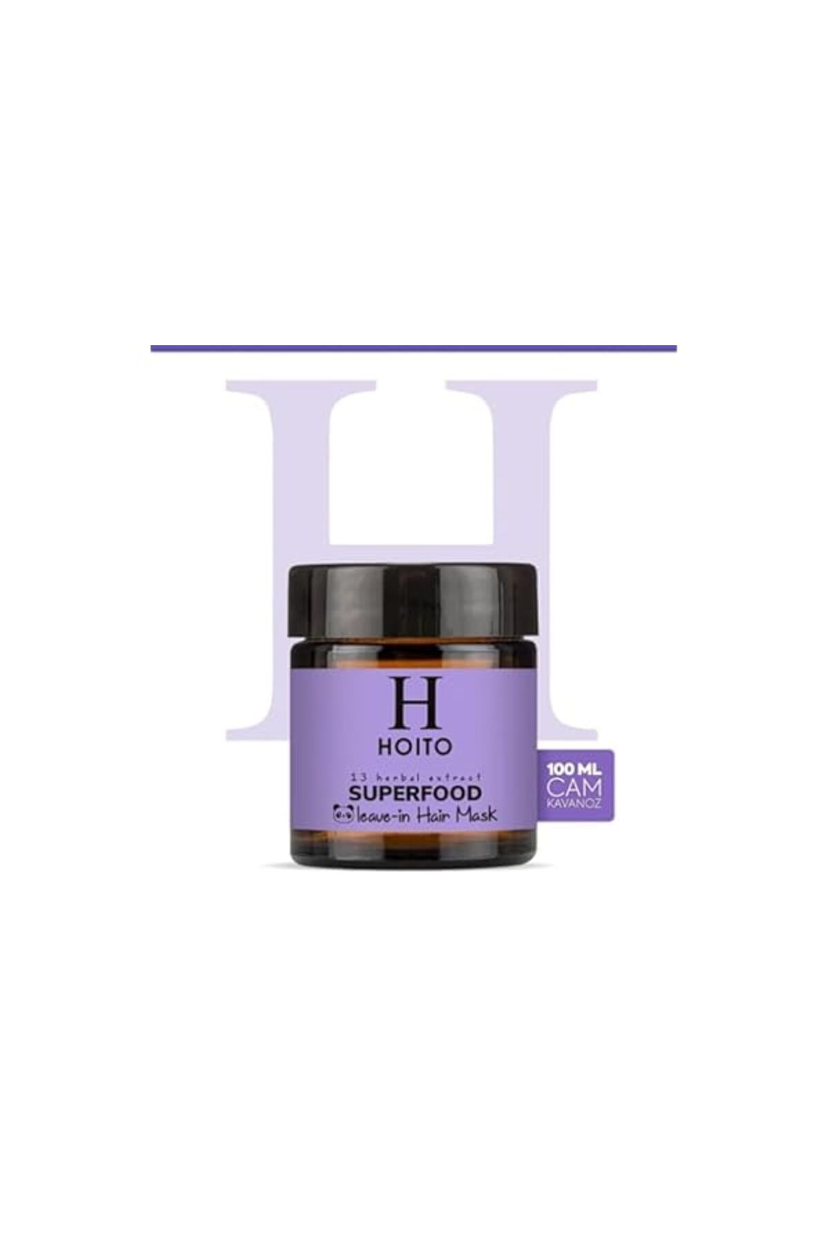 Hoito Superfood Leave-ın Hair Mask 100ml - Besleyici Durulanmayan Saç Bakım Maskesi — 1709162126991 — تصویر 2 از 2