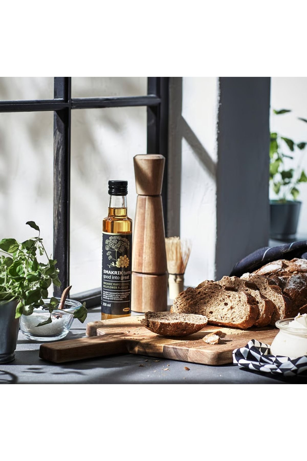 IKEA-Spice mill, acacia, 27 cm 3