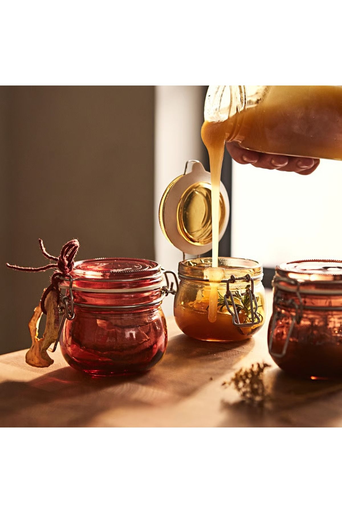 IKEA-Jar with lid, multicolor, 13 cl 3 pack 2
