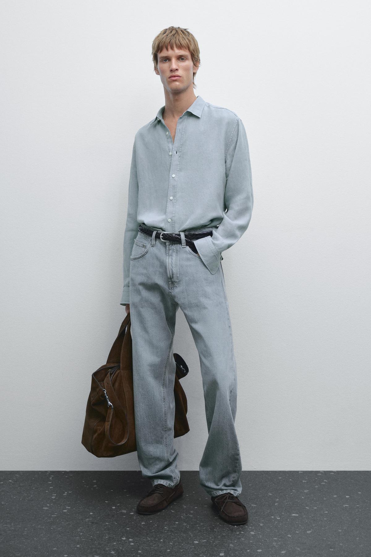 ماسیمو دوتی پیراهن مردانه مالتینتو فینیش سایز معمولی