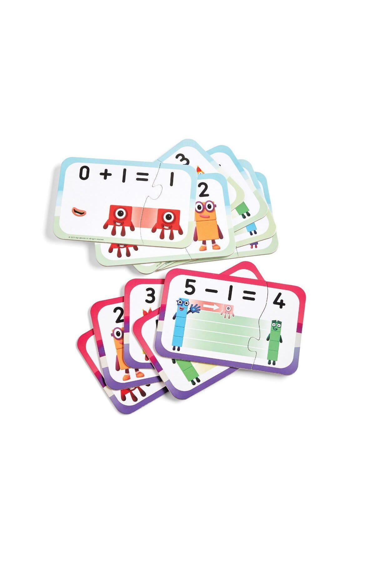 Hand2Mind-Math puzzle, Numberblocks, addition and subtraction 1-10 5