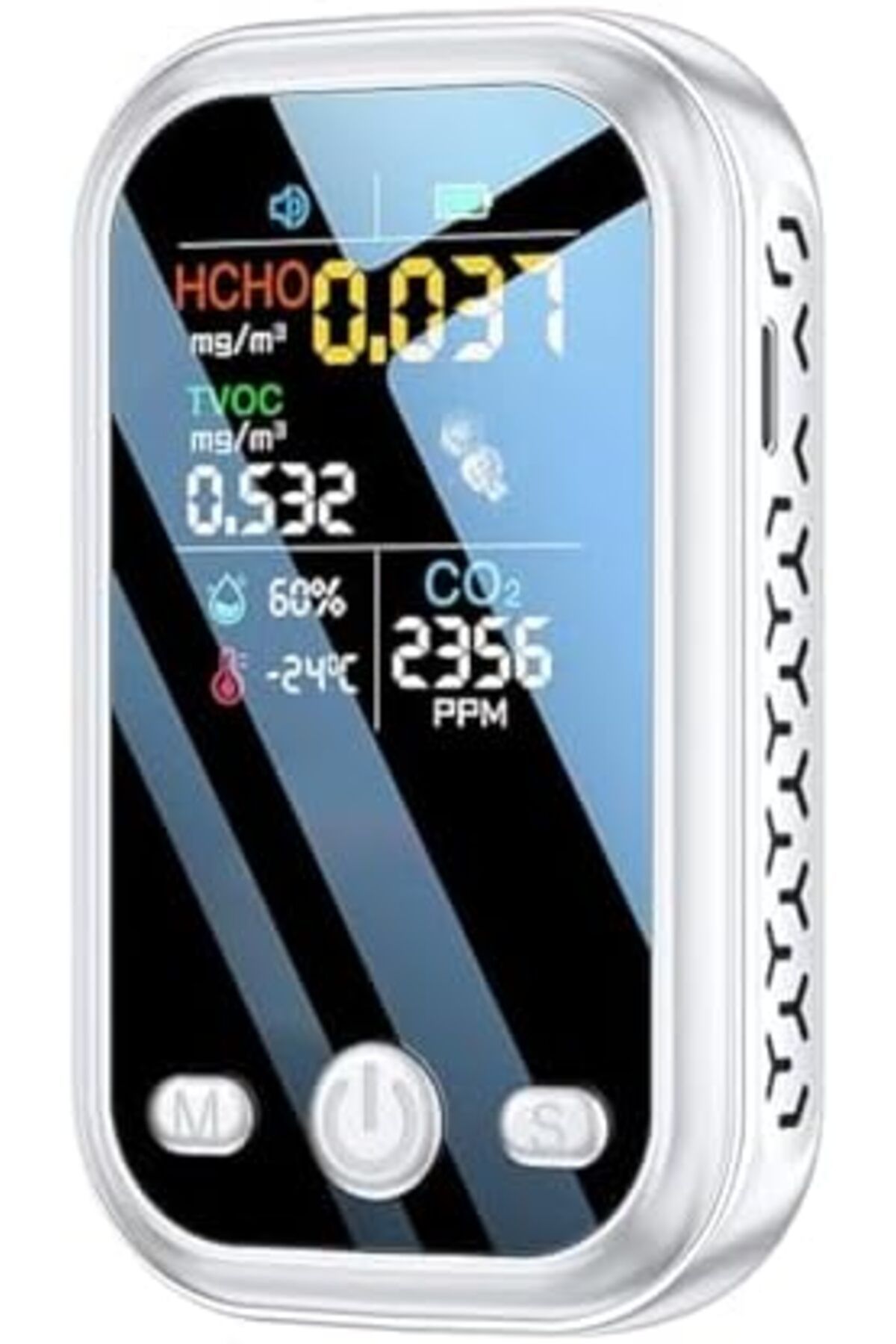 Inkbird-CO2 Detector Upgraded Mini CO2 Monitor Meter Portable Multi-Function 5-in-1 Air Quality Moni 2