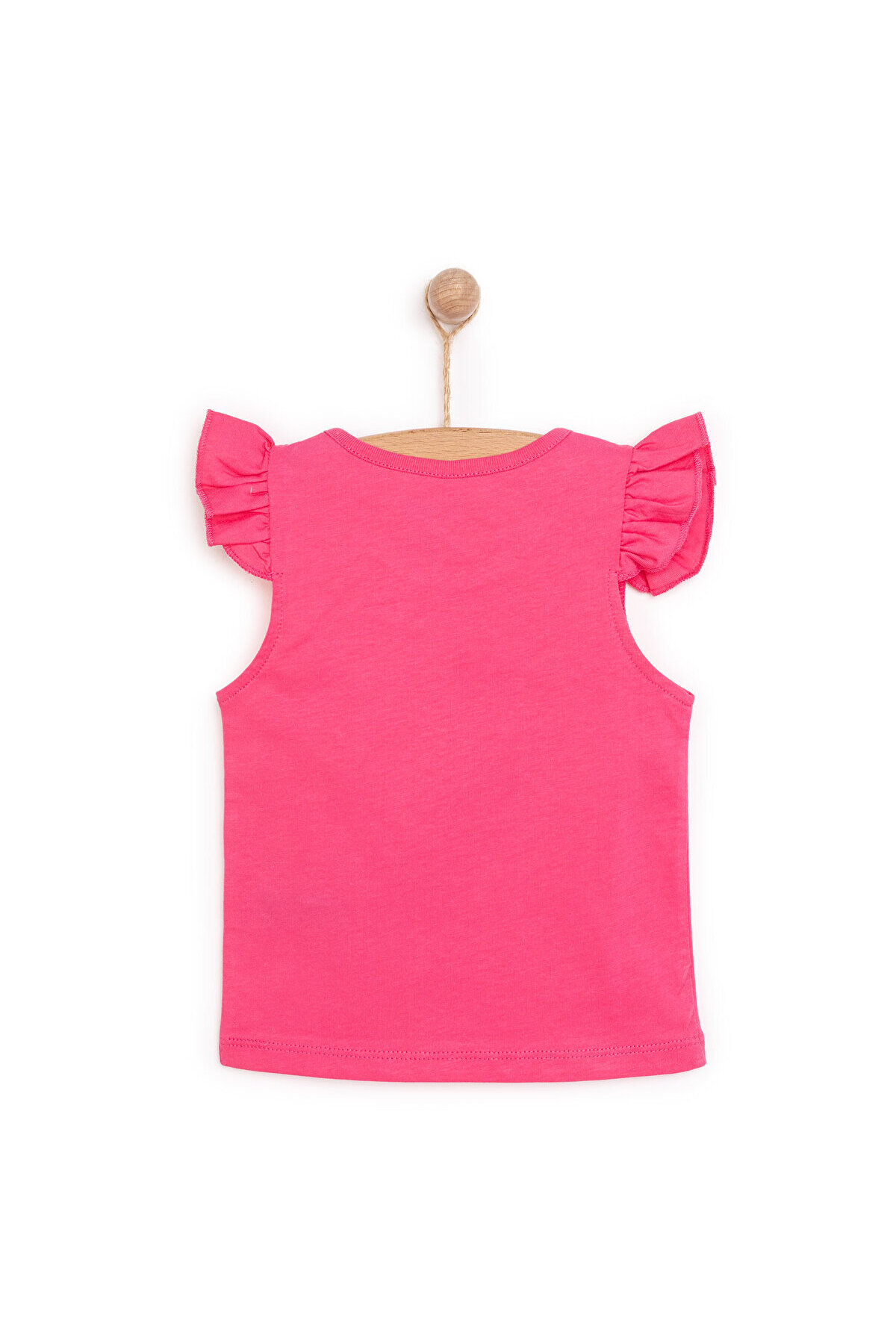 ebebek Hello Baby HelloBaby Basic Kız Hayvan Baskılı Atlet T-shirt Kız Bebek fotoğrafı 2 (önizleme)