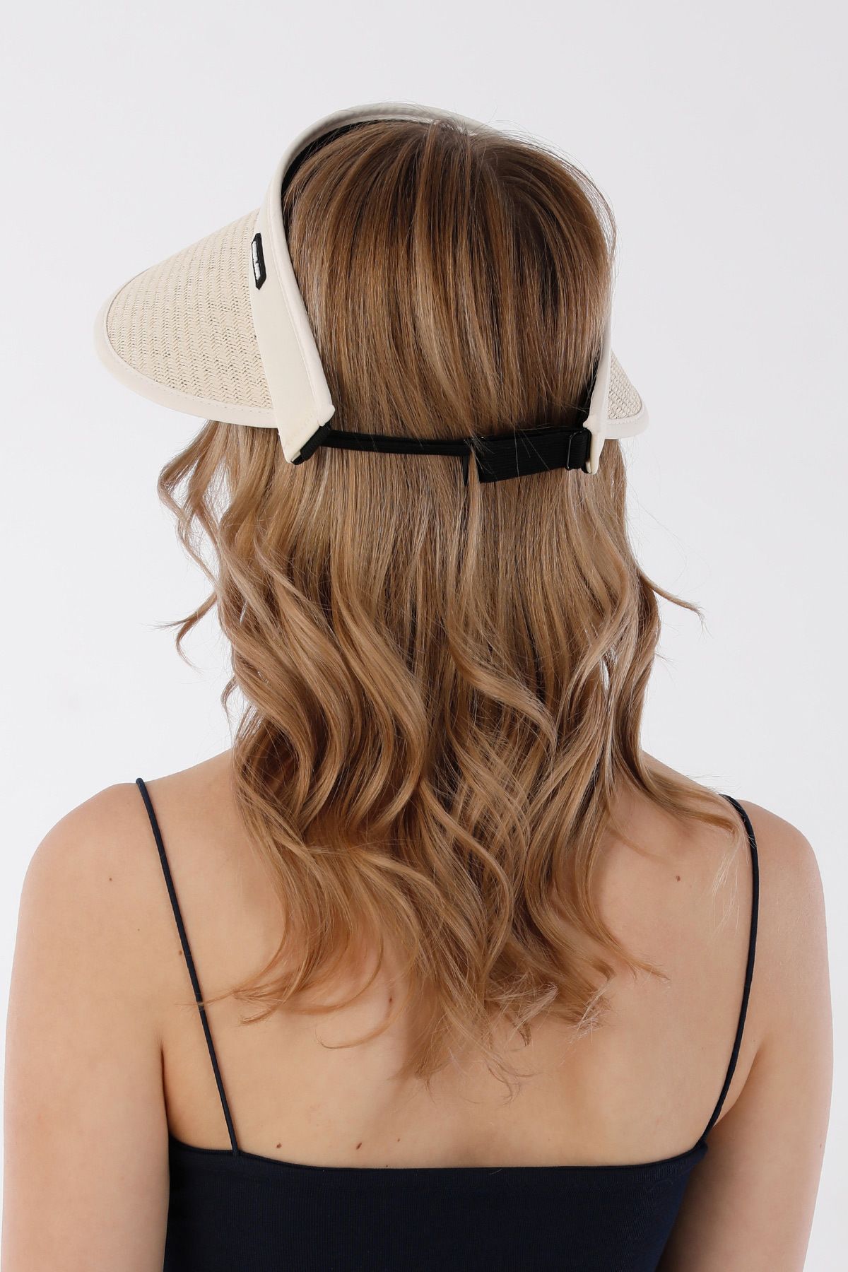 Fulla Moda-Adjustable straw hat with visor 4