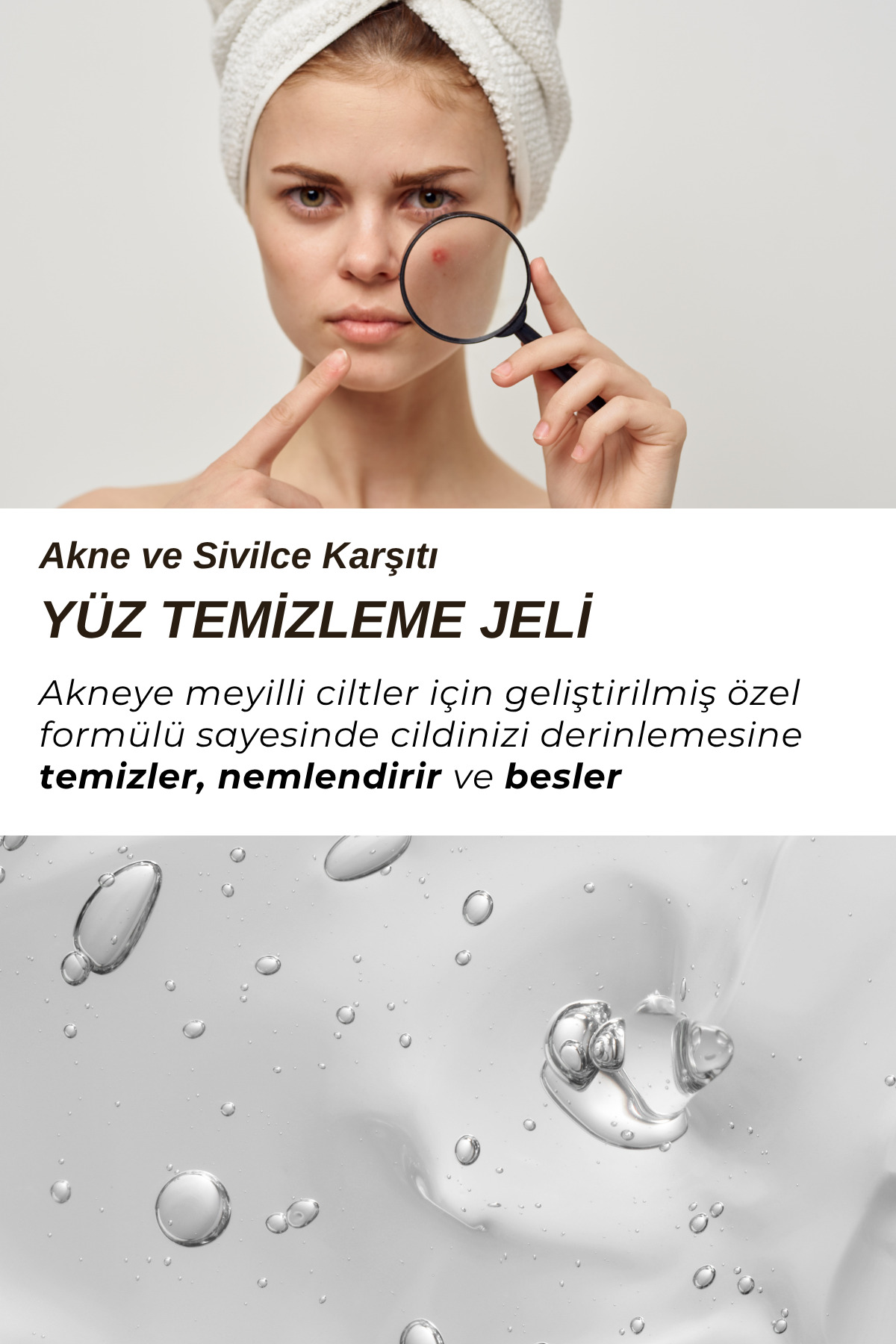Akne ve Sıvilce Karşıtı, Arındırıcı, Temizleyici, Yüz Temizleme Jeli 200 ml — DRYY01 — تصویر 5 از 5