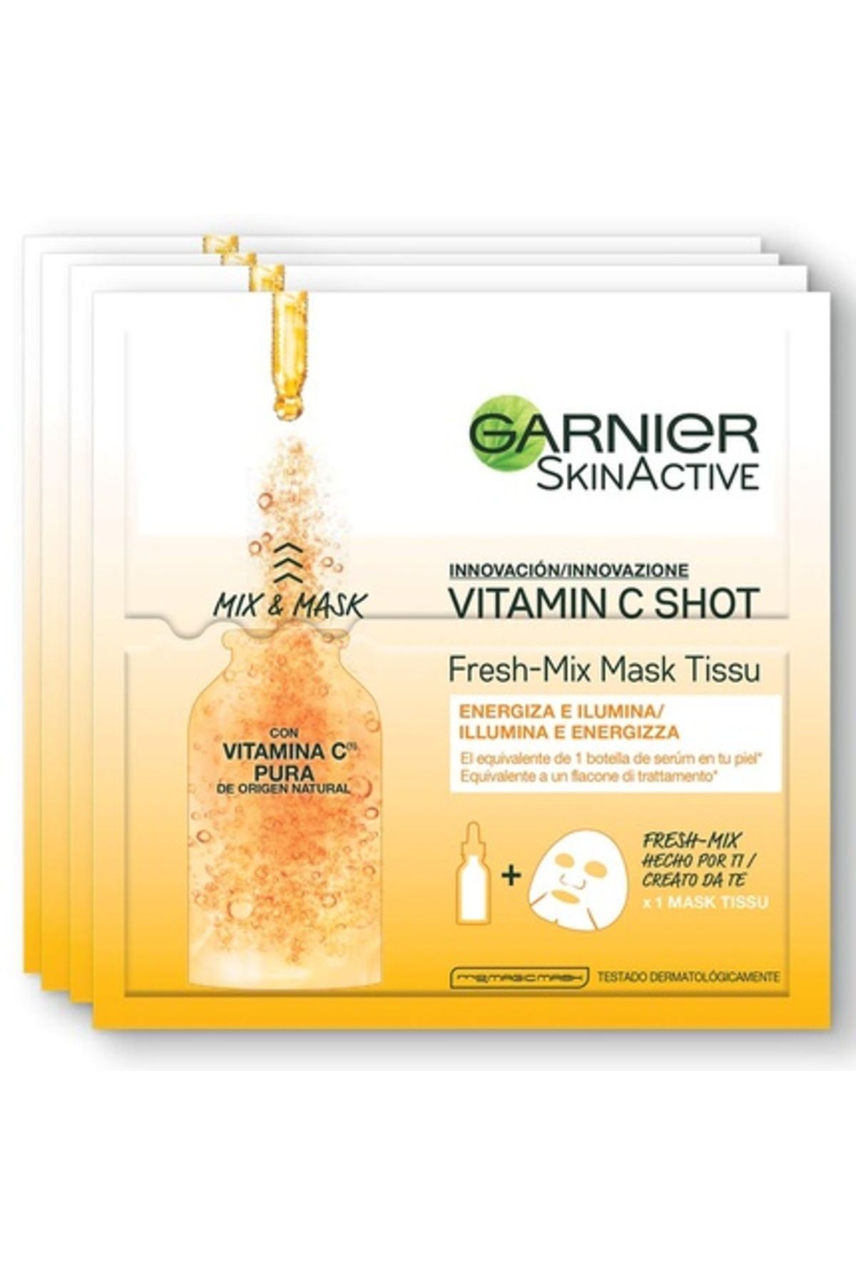 Garnier-Garnier exfoliating and cleansing mask 0.25ml 1