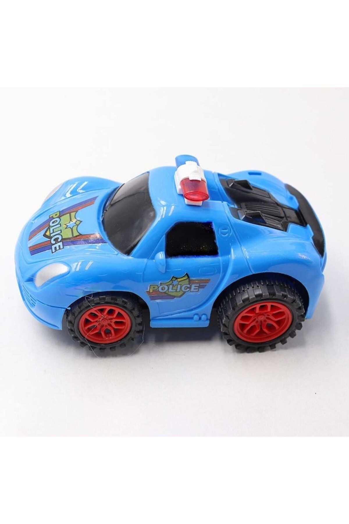 dalimag-Interactive Police Car with Remote Control, Forward and Backward, Rotation, 22 cm, Blue, Dalimag 3