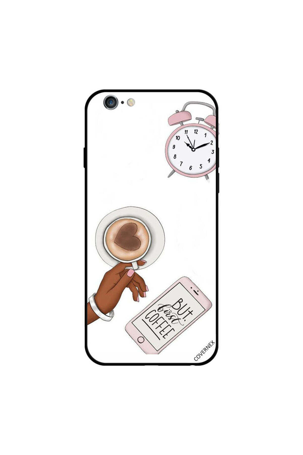 Covernex-iPhone 6 Plus Case Cover But First Coffee 1