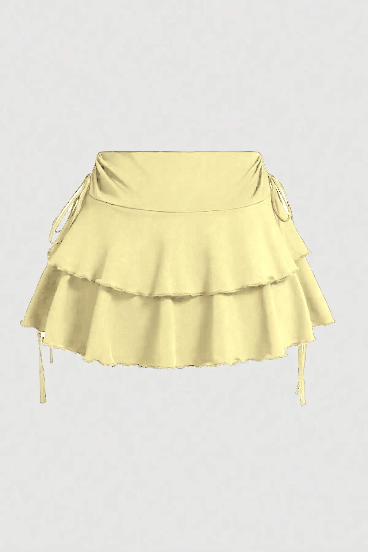 JE-TU  Bağcıklı Mini Şort Etek JT8067 - Görsel 2