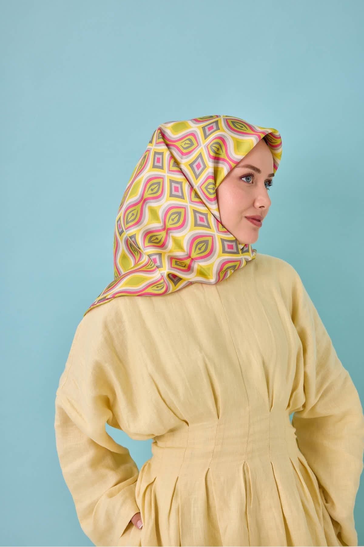 Silk Home-Twill Silk Scarf 11470-36 7