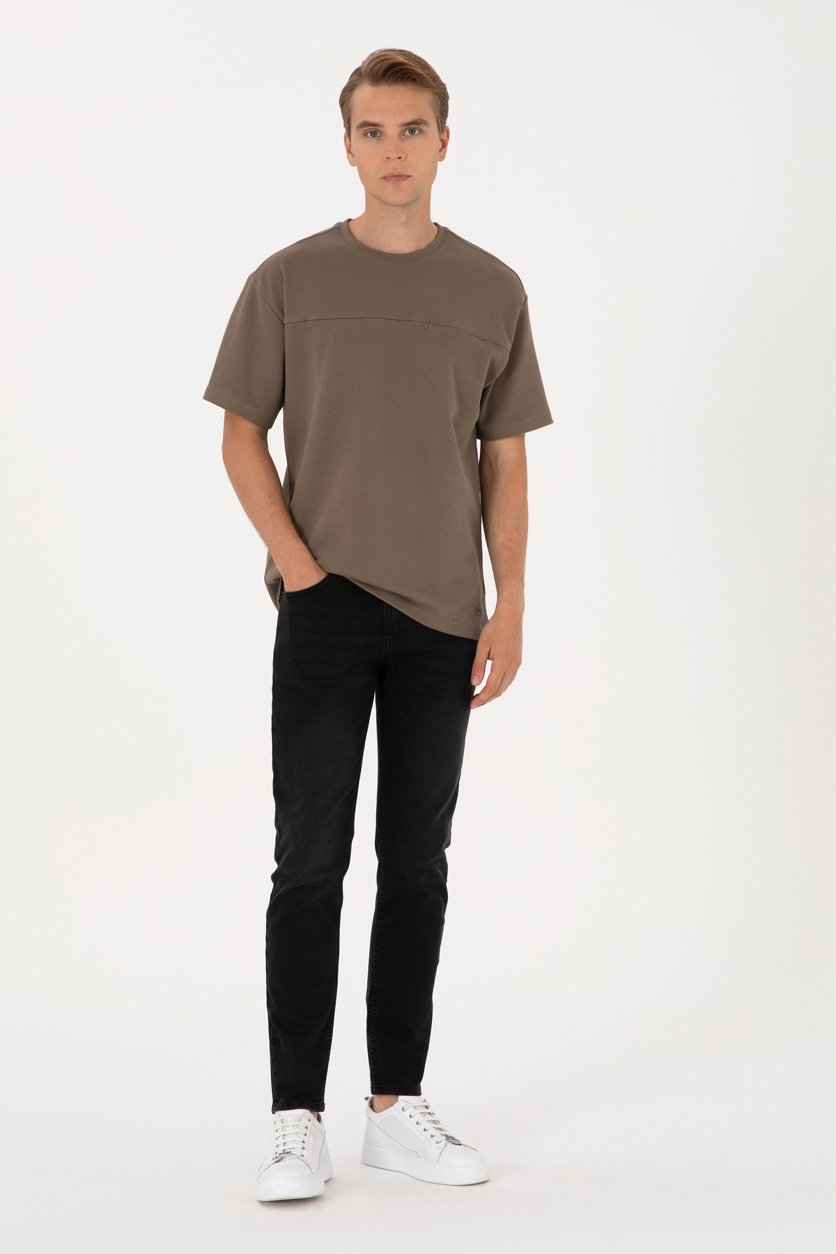 یو اس پولو شلوار جین مردانه آنتراسیت ۵۰۳۰۶۱۵۶-VR۰۰۶