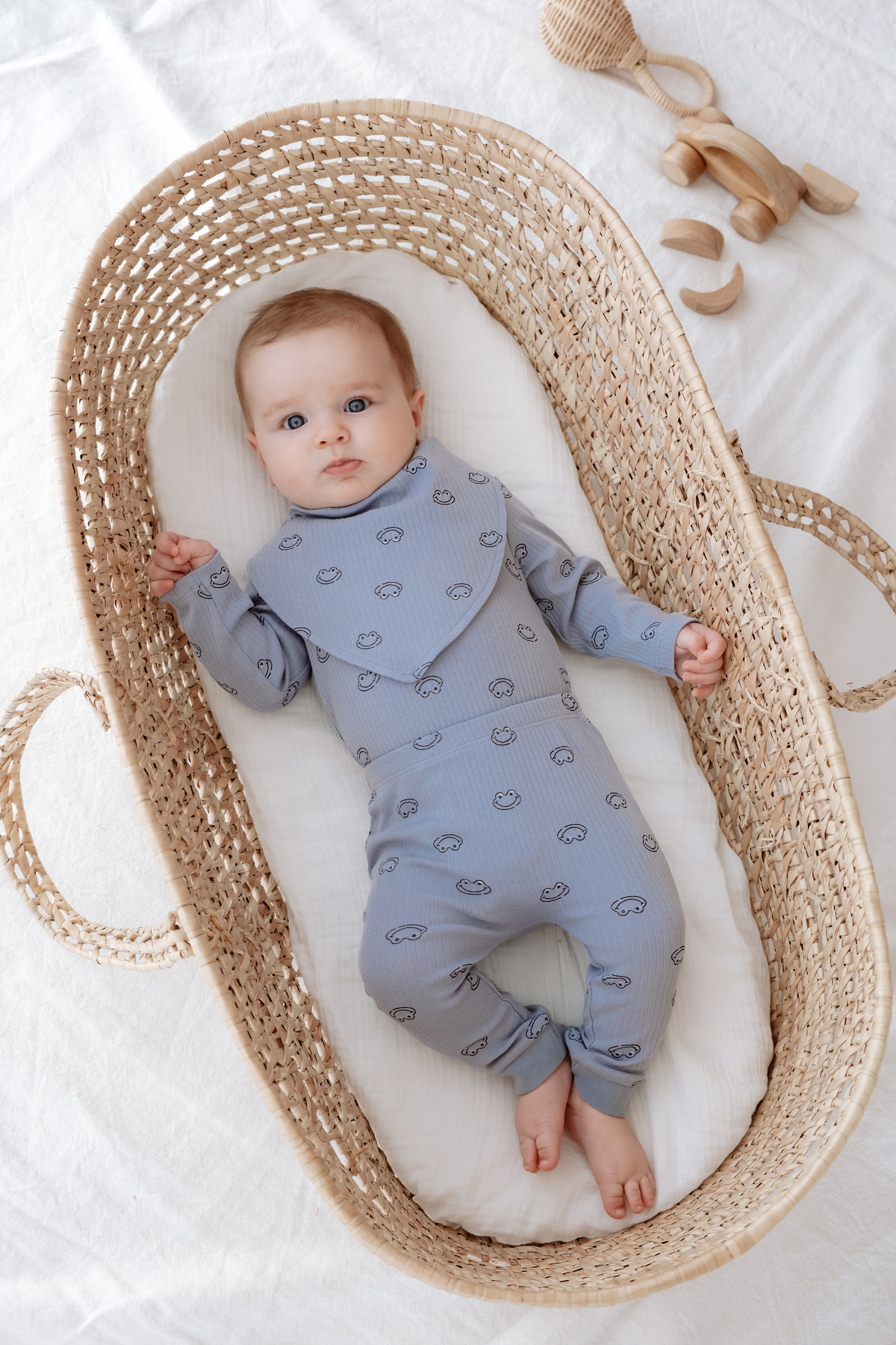 ست بادی نوزادی ۱۰۰٪ پنبه دخترانه-پسرانه، ست هدیه نوزادی