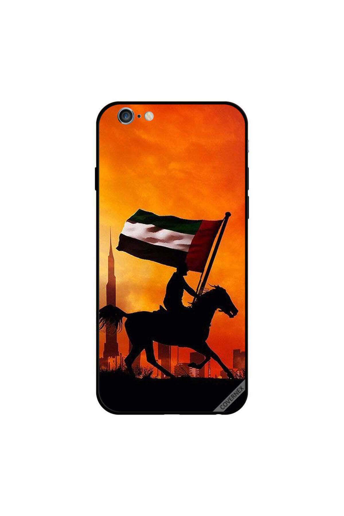 Covernex-iPhone 6 Case Cover Holding UAE Flag While Running 1