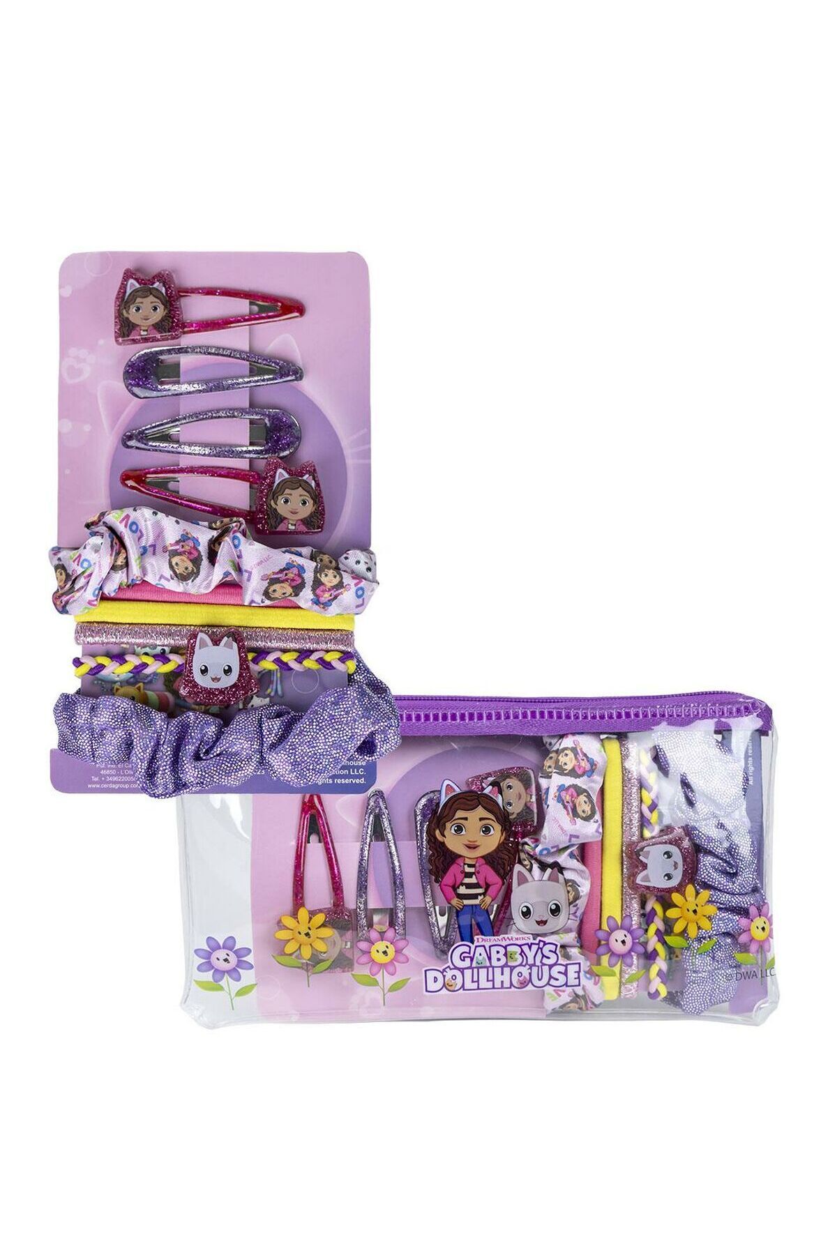Gabby's Dollhouse Set Accesorii Păr Gabby's Dollhouse, Multicolor, 10 Piese - One Size