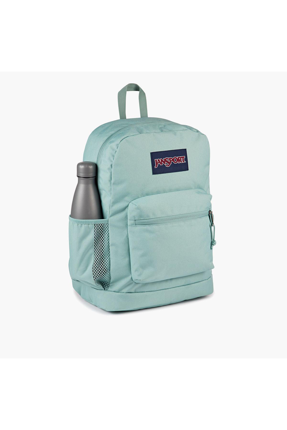 Jansport-Solid Backpack with Adjustable Straps and Zip Closure - 15x32x42 cms 6