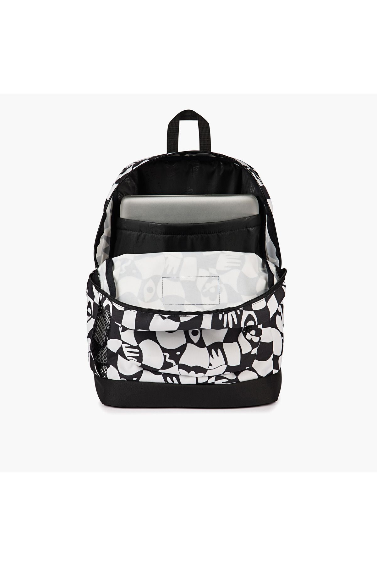 Jansport-حقيبة ظهر مطبوعة من جانسبورت بأحزمة قابلة للتعديل وسحاب للإغلاق - ١٥×٣٢×٤٢ سم 5