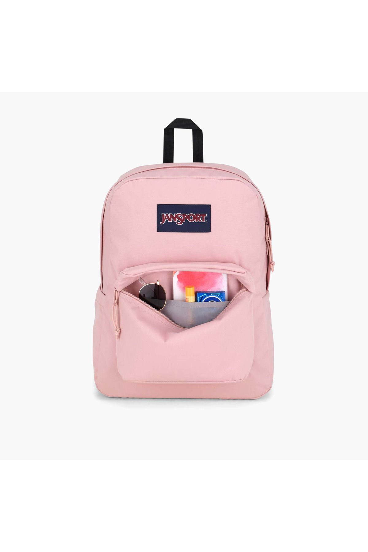 Jansport-Solid Backpack with Adjustable Straps and Zip Closure - 60x40x46 cms 4