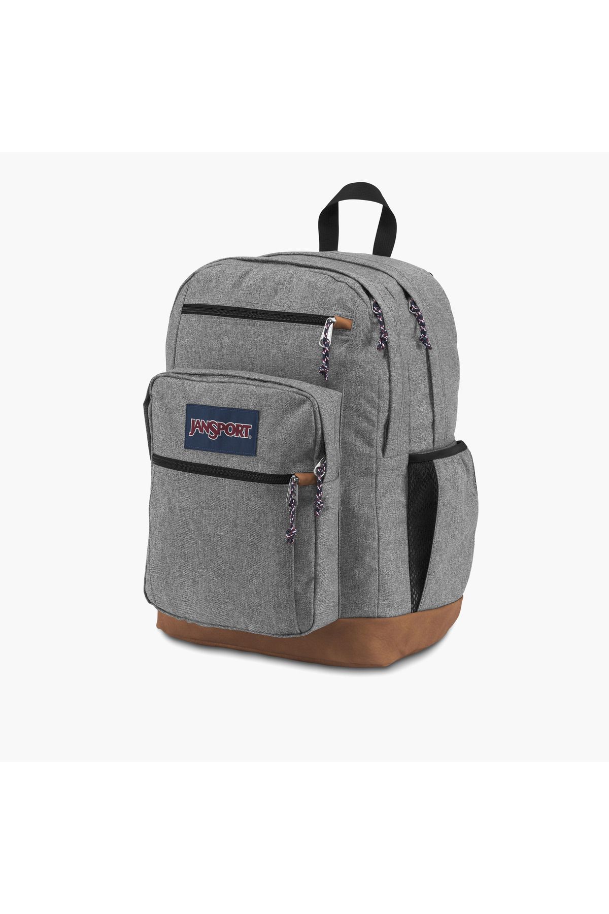 Jansport-حقيبة ظهر جانسبورت الصلبة بأحزمة قابلة للتعديل وسحاب للإغلاق - ٢١×٣١×٤٤ سم 5