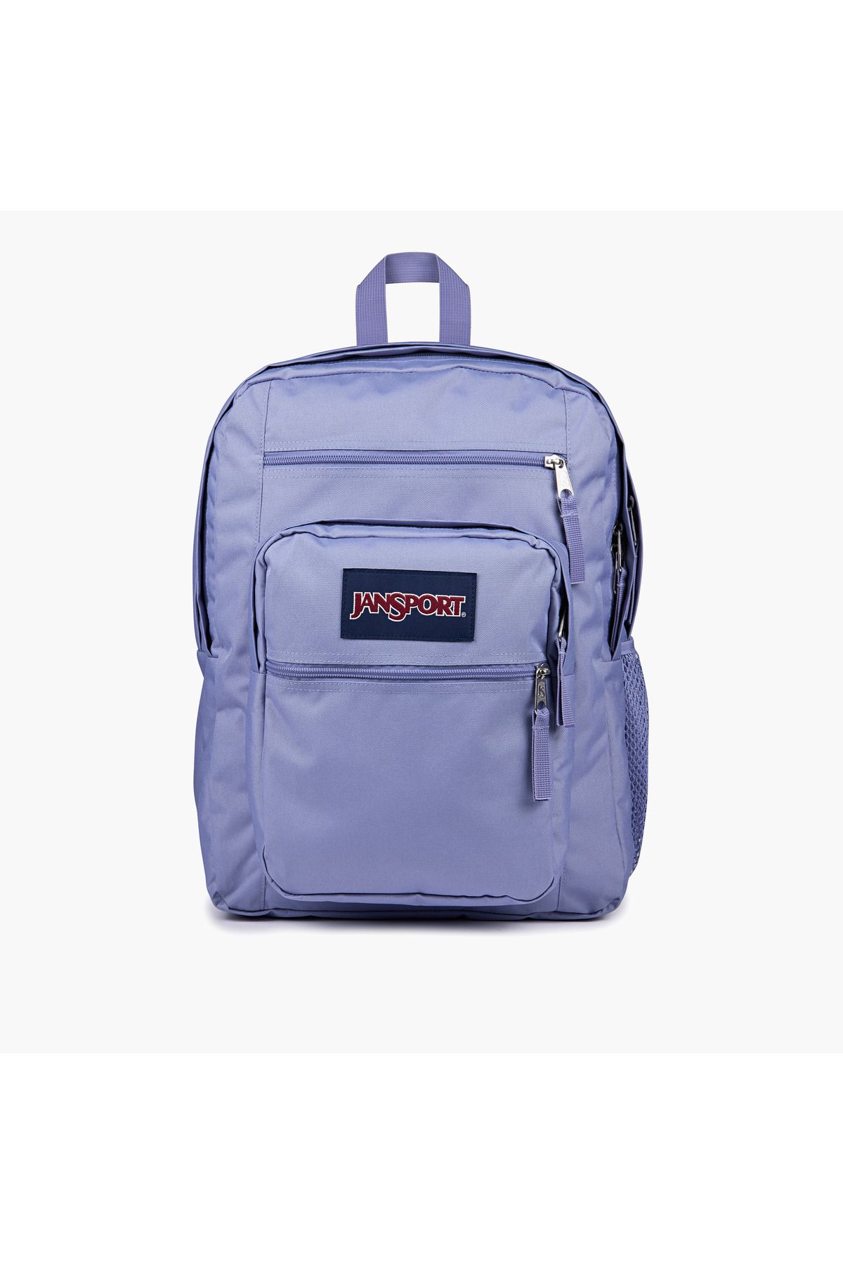 Jansport-Solid Backpack with Adjustable Straps and Zip Closure - 19x33x44 cms 1
