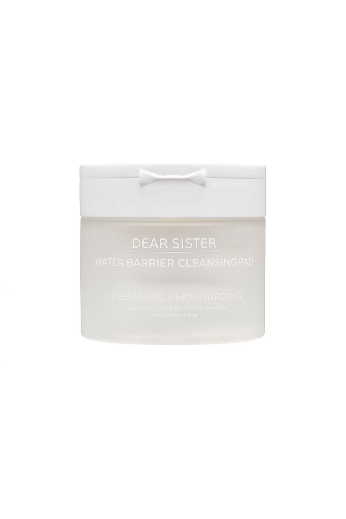 Dear Sister Discuri De Curățare Și Hidratare Cu Ceramică, Acid Hialuronic Și Centella Asiatica, 170 Ml - One Size