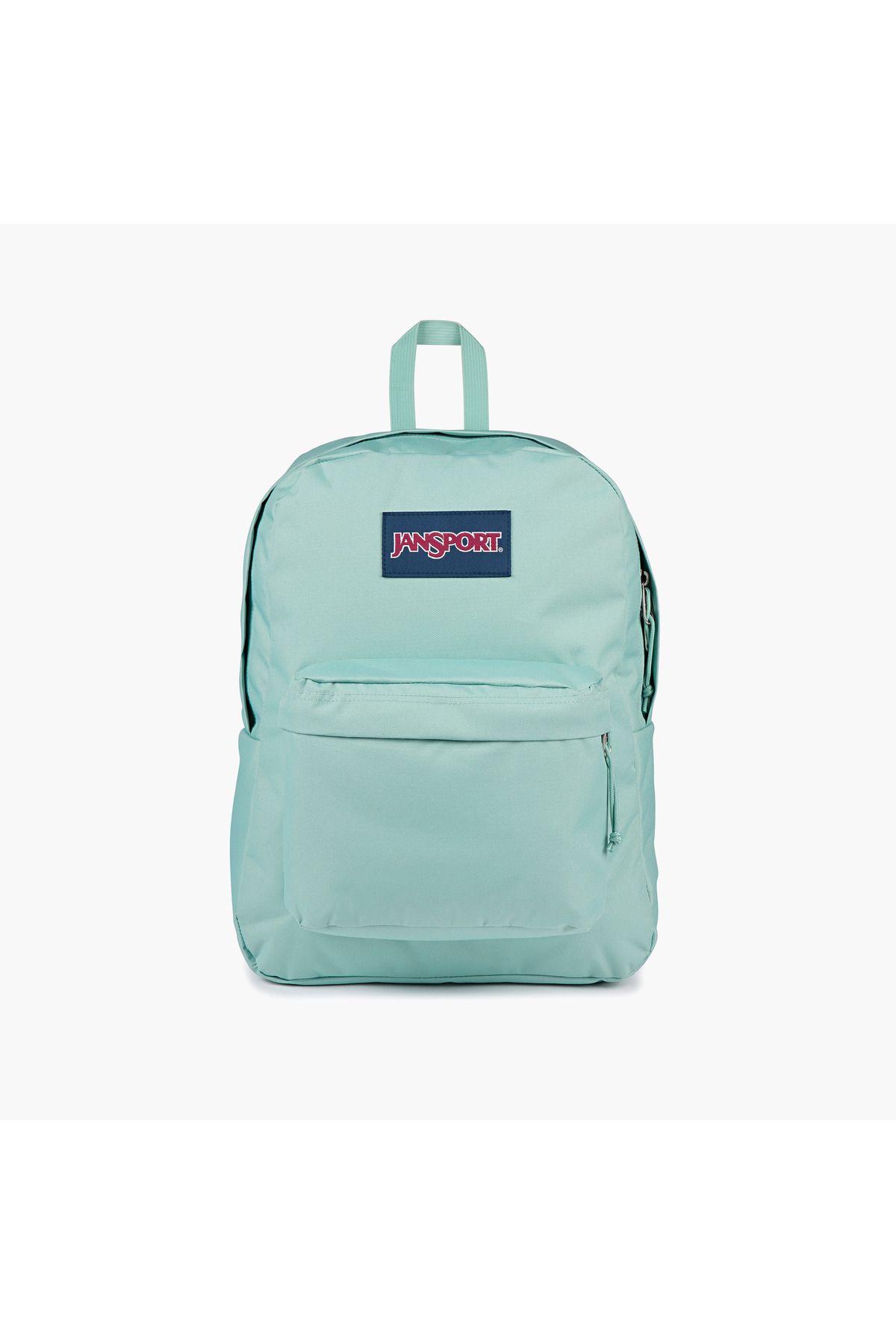 Jansport-Solid Backpack with Adjustable Straps and Zip Closure - 14x32x42 cms 1