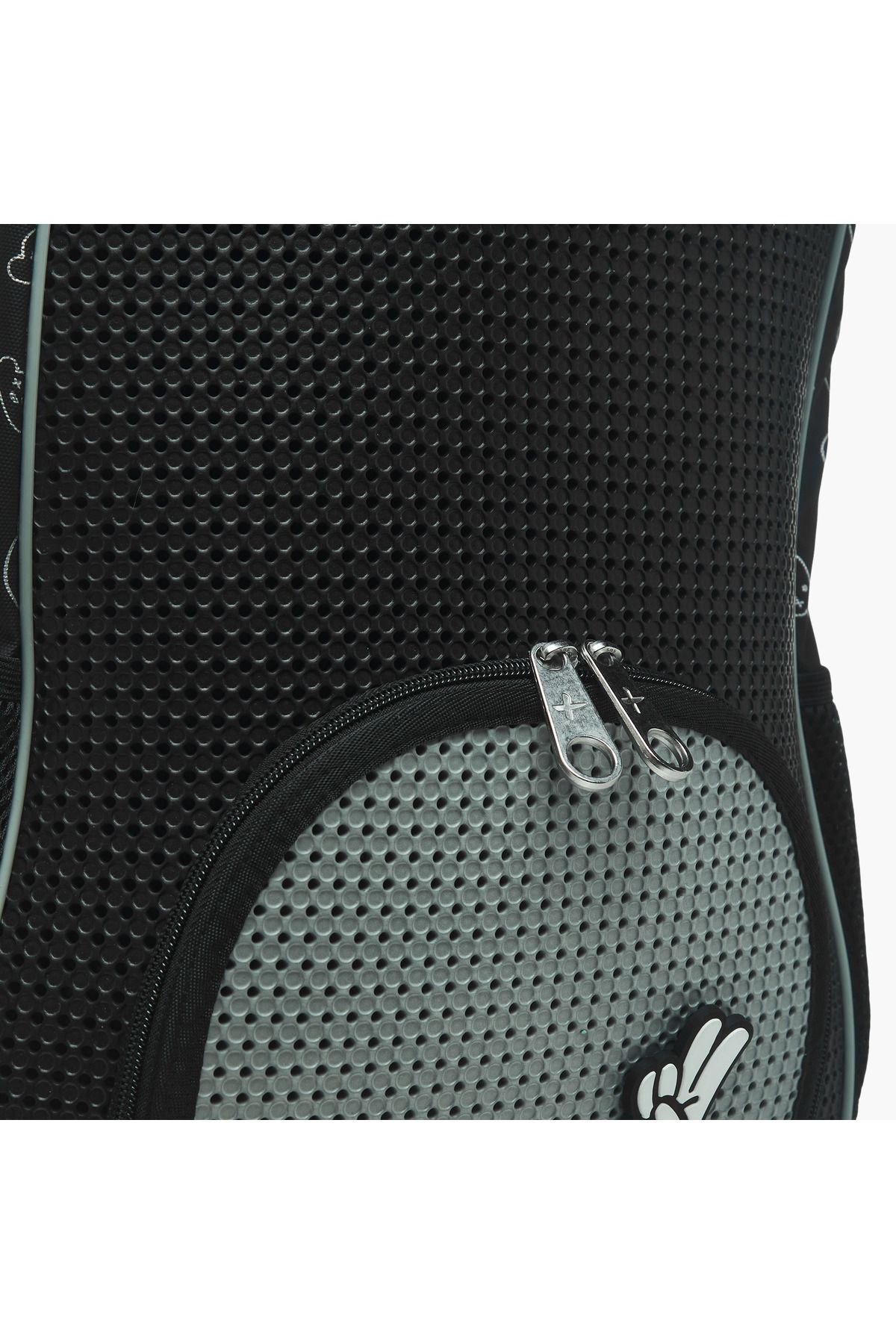 Light and Nine-Light & Nine Textured Backpack with Adjustable Shoulder Straps and Zip Closure - 32x15x41 cms 5