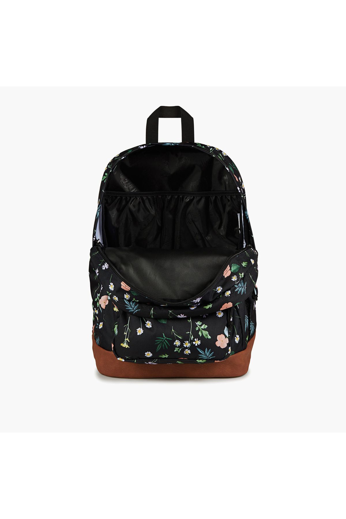 Jansport-Floral Print Backpack with Adjustable Straps and Zip Closure - 21x31x44 cms 3