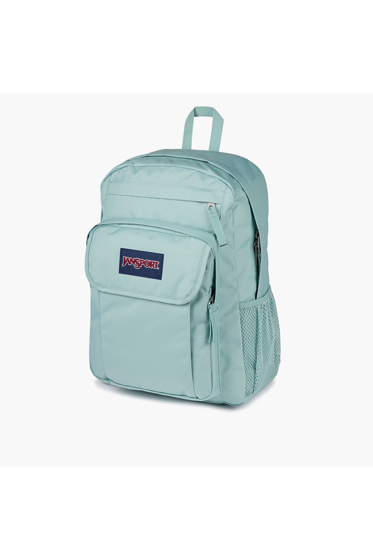 Jansport-Solid Backpack with Adjustable Straps and Zip Closure - 14x32x42 cms 8
