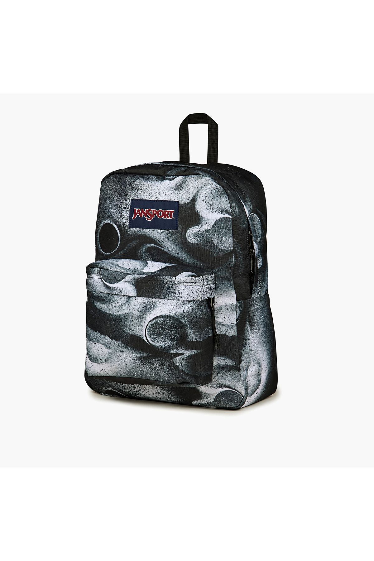 Jansport-حقيبة ظهر مطبوعة من جانسبورت بأحزمة قابلة للتعديل وسحاب للإغلاق - 14×32×42 سم 6