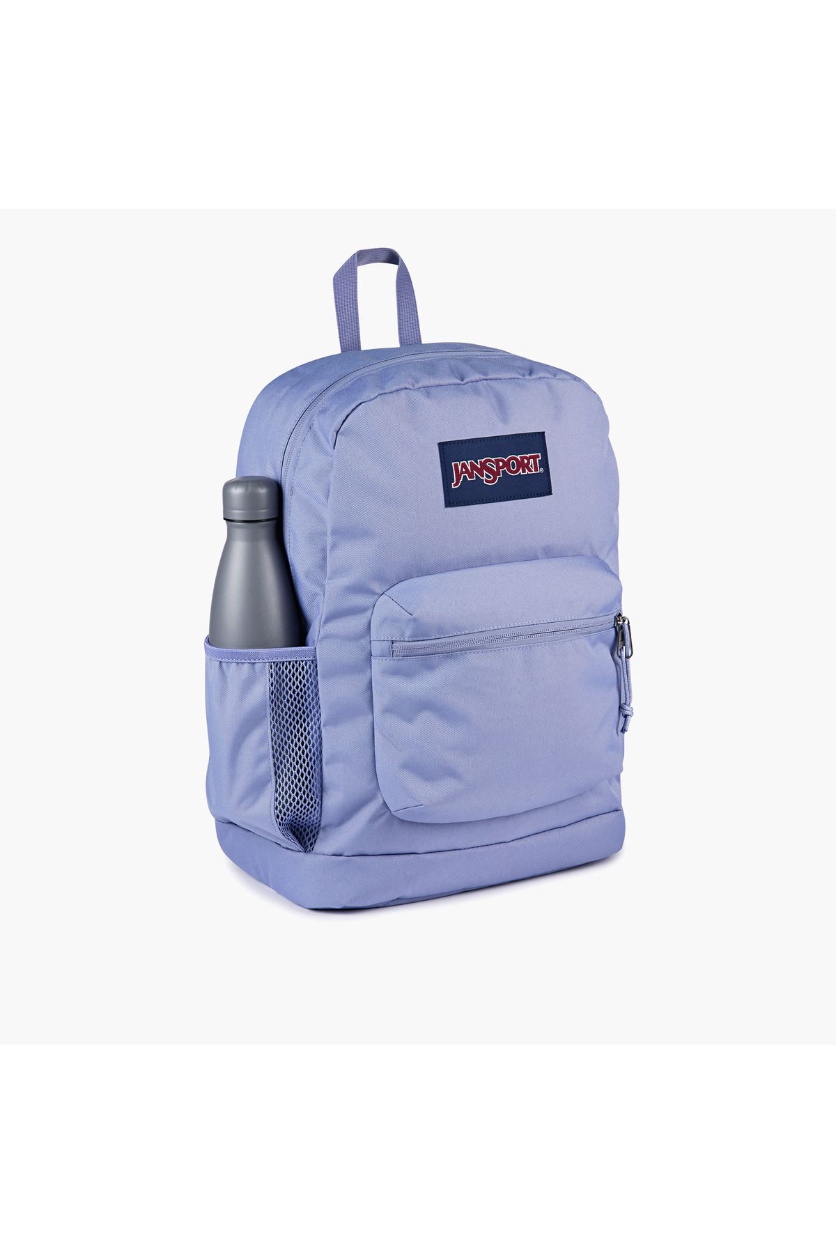 Jansport-حقيبة ظهر جانسبورت الصلبة بأحزمة قابلة للتعديل وسحاب للإغلاق - ١٥×٣٢×٤٢ سم 4
