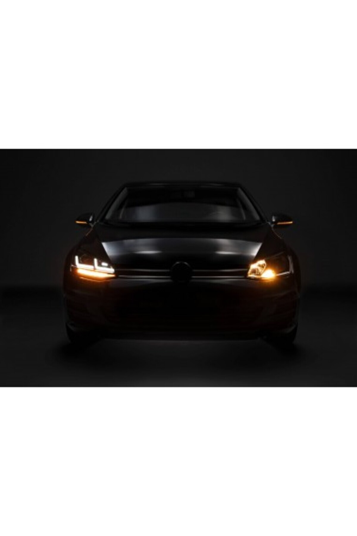 Osram-Set of 2 LED headlights for VW Golf VII (2012-2016) Black LEDriving Xenon / position Halogen Osram 7