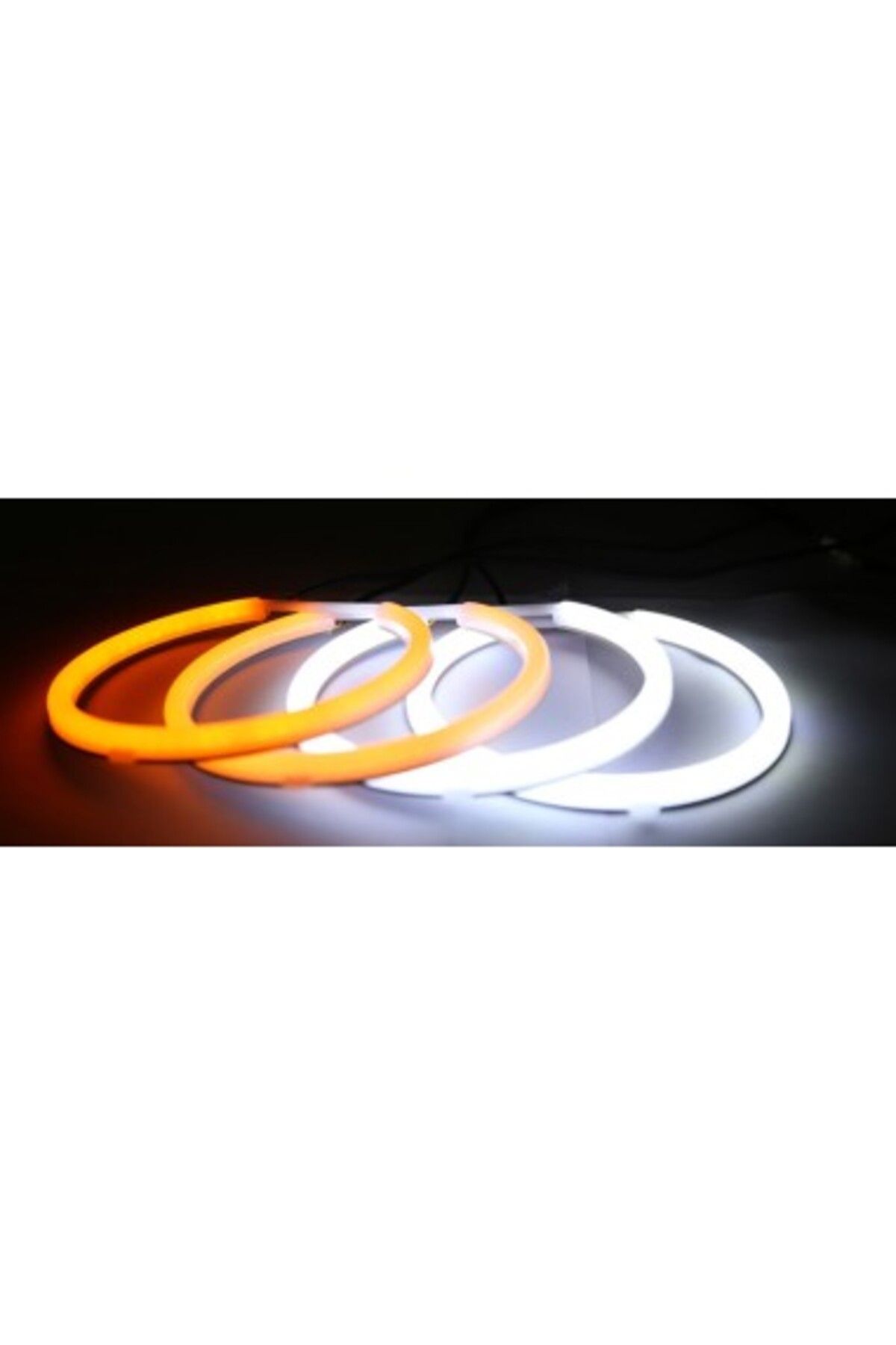 Xenon Bright-Angel Eyes LED COTTON Kit with turn signals for BMW E39 Facelift - 4x127 5