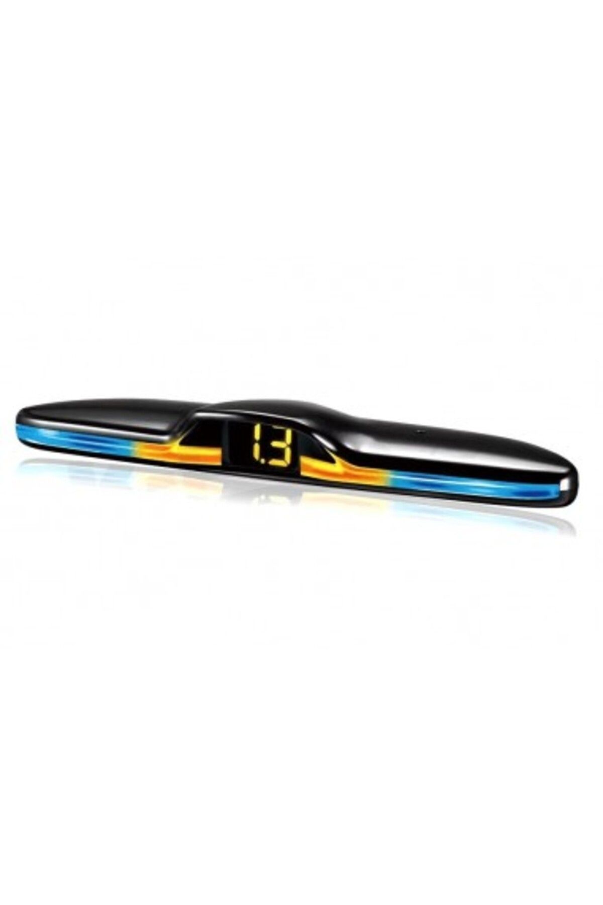 Xenon Bright-Parking sensors with LED display PK-666 Matte Black 2