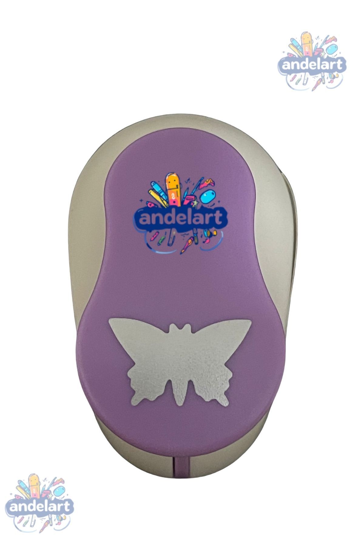 andelart Şekilli Orta Boy Delgeç 2,5 cm