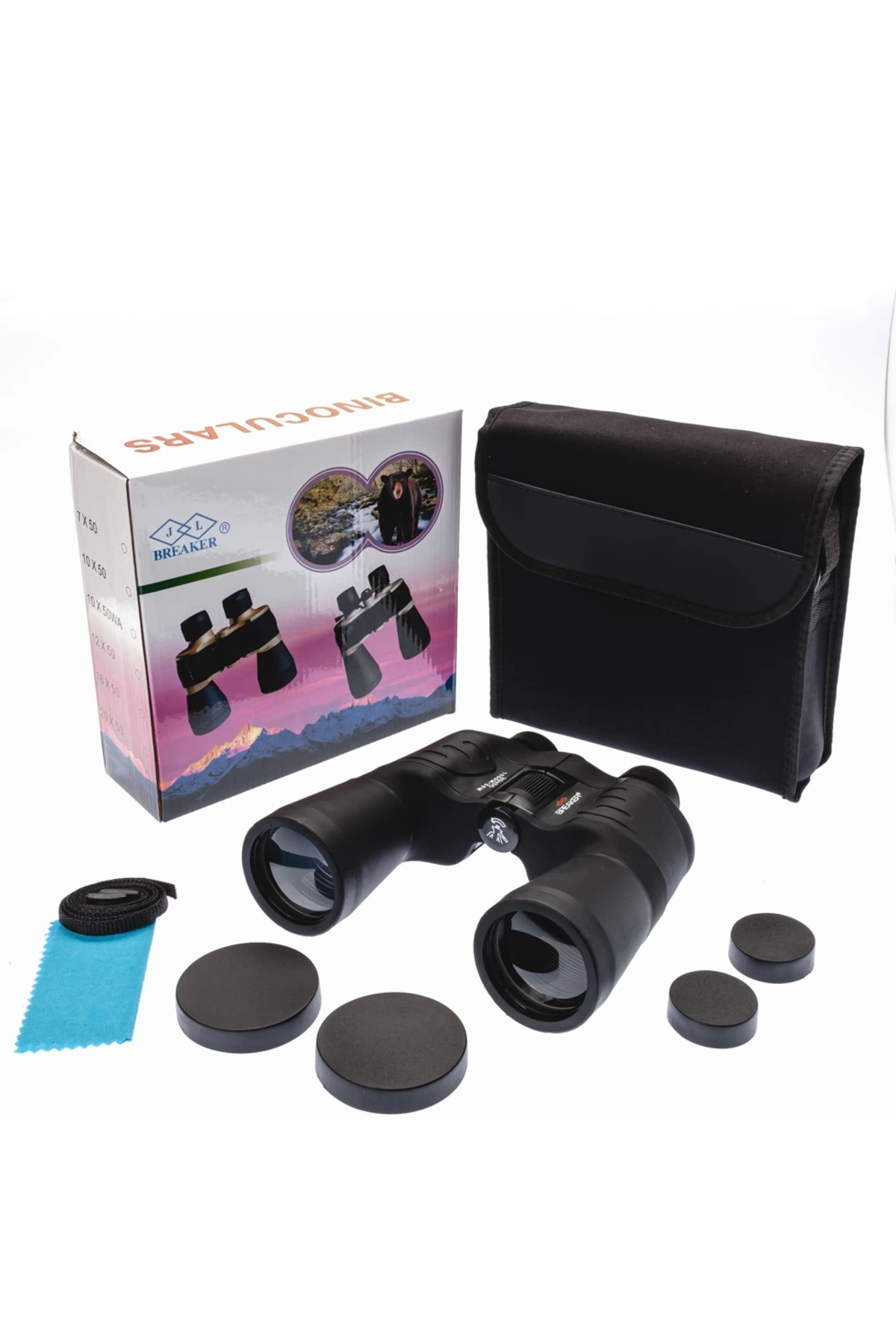 Lisinya BFS Breaker 20×50 Ct Profesyonel El Dürbünü – 1000m/56m – Siyah