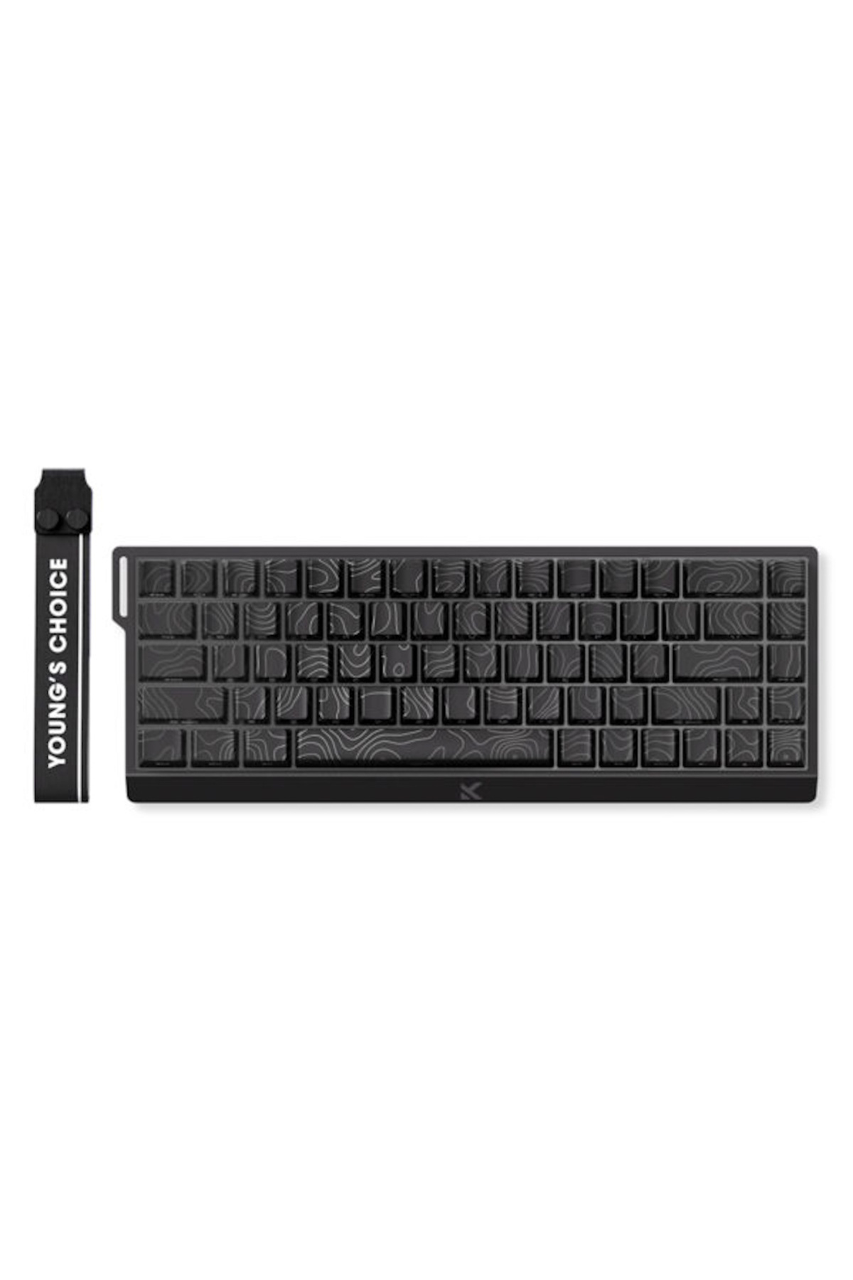 MCHOSE Ace68 Black Topographic %65 HE Uranus Manyetik Switch