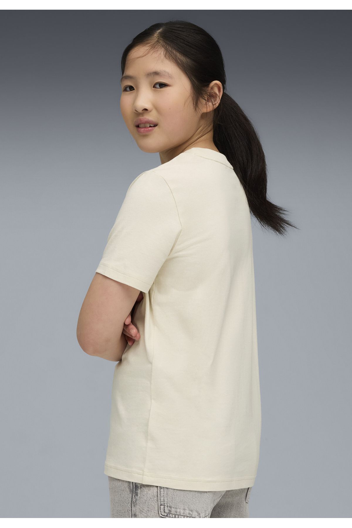 Puma-Essentials Script Tee Youth 4
