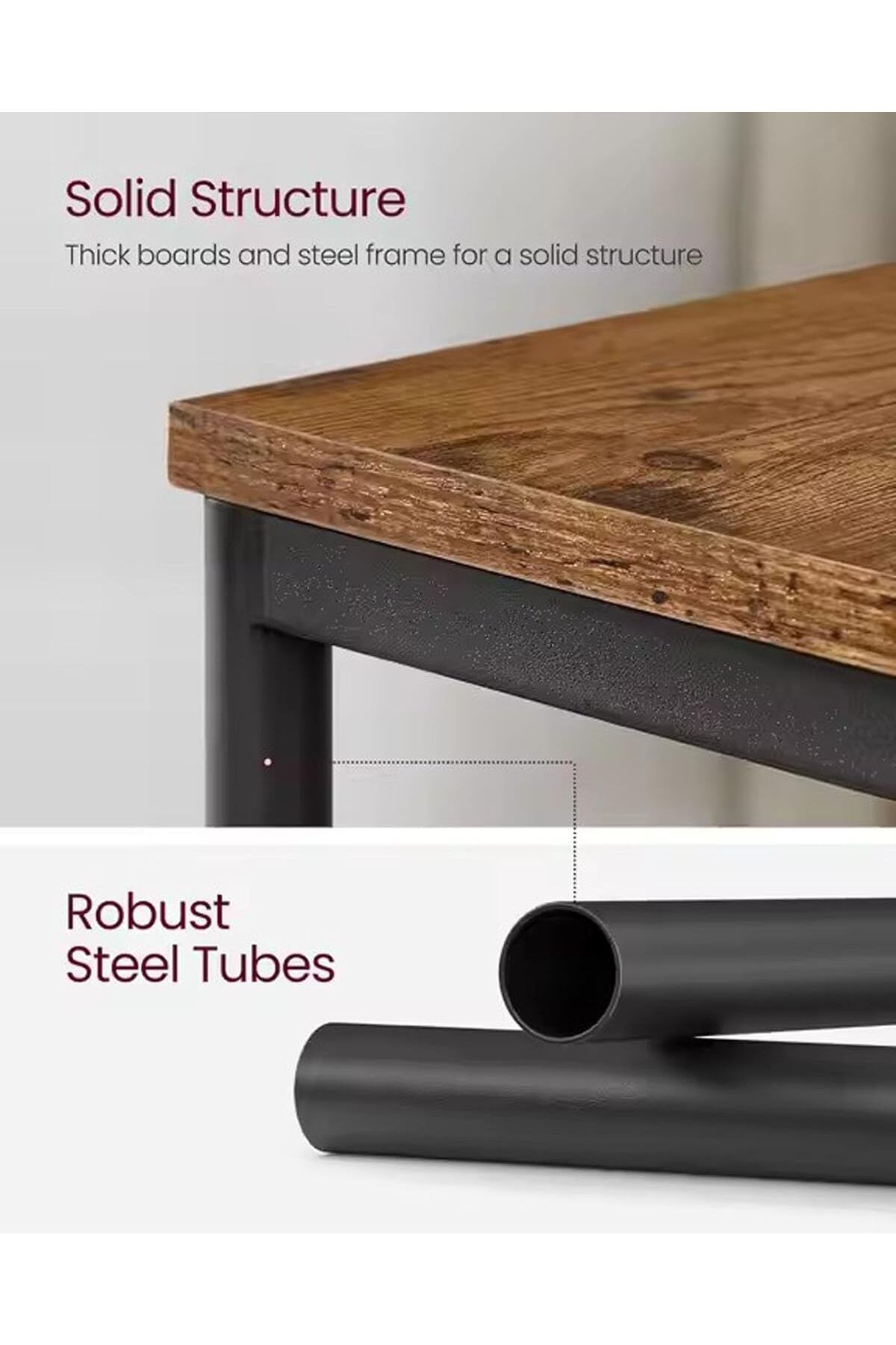 COOYA-3 Tier Slim Side Tables with Storage, open and smooth shelf Nightstands for Small Spaces 5