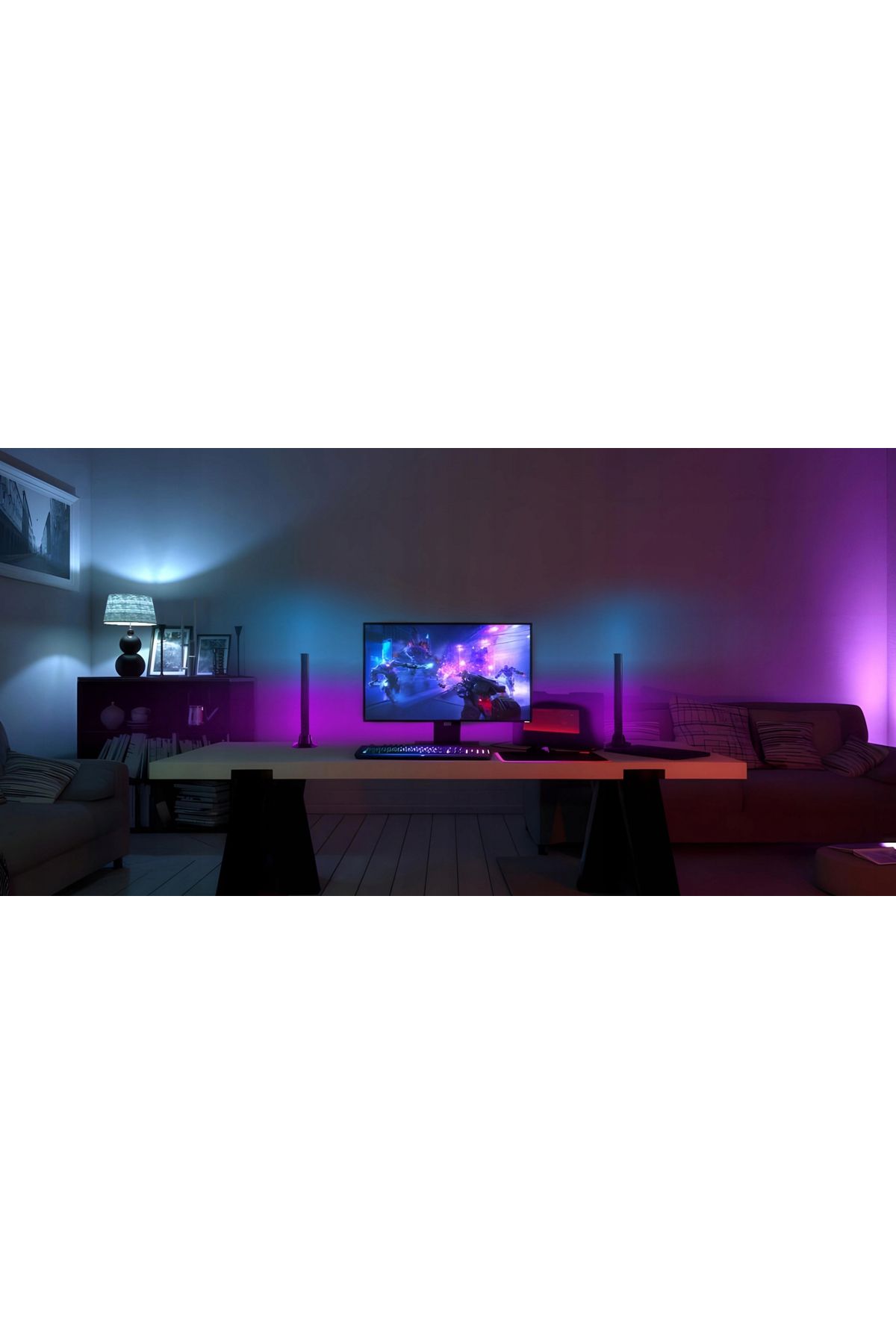 NewEvo-Smart RGB LED light strip, NewEvo®, Ambient light, 16 million colors, three control modes 5