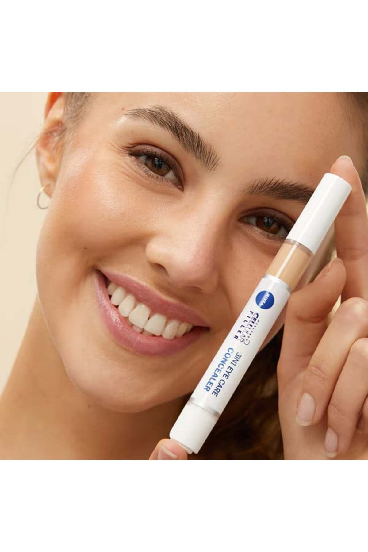 NIVEA-Moisturizing concealer for the eye area, Nivea Cellular 3in1 Eye Concealer, light shade, 4 ml 7