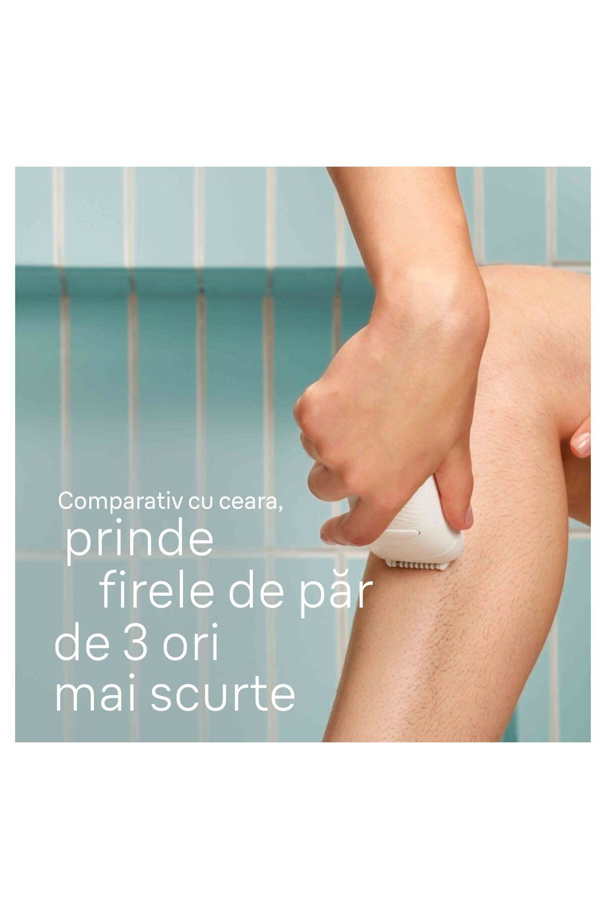 Braun-Epilator Silk-épil 5 5-000 Wet & Dry, MicroGrip, lumină inteligentă, 28 de pensete, 2 viteze, alb 4