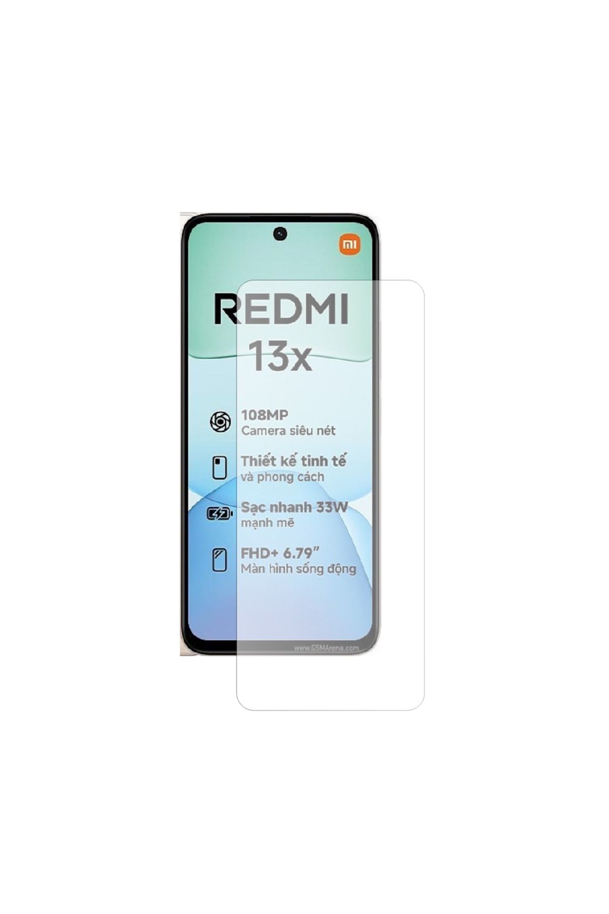 Fabrica De Folii Screen Protector For Xiaomi Redmi 13x - One Size