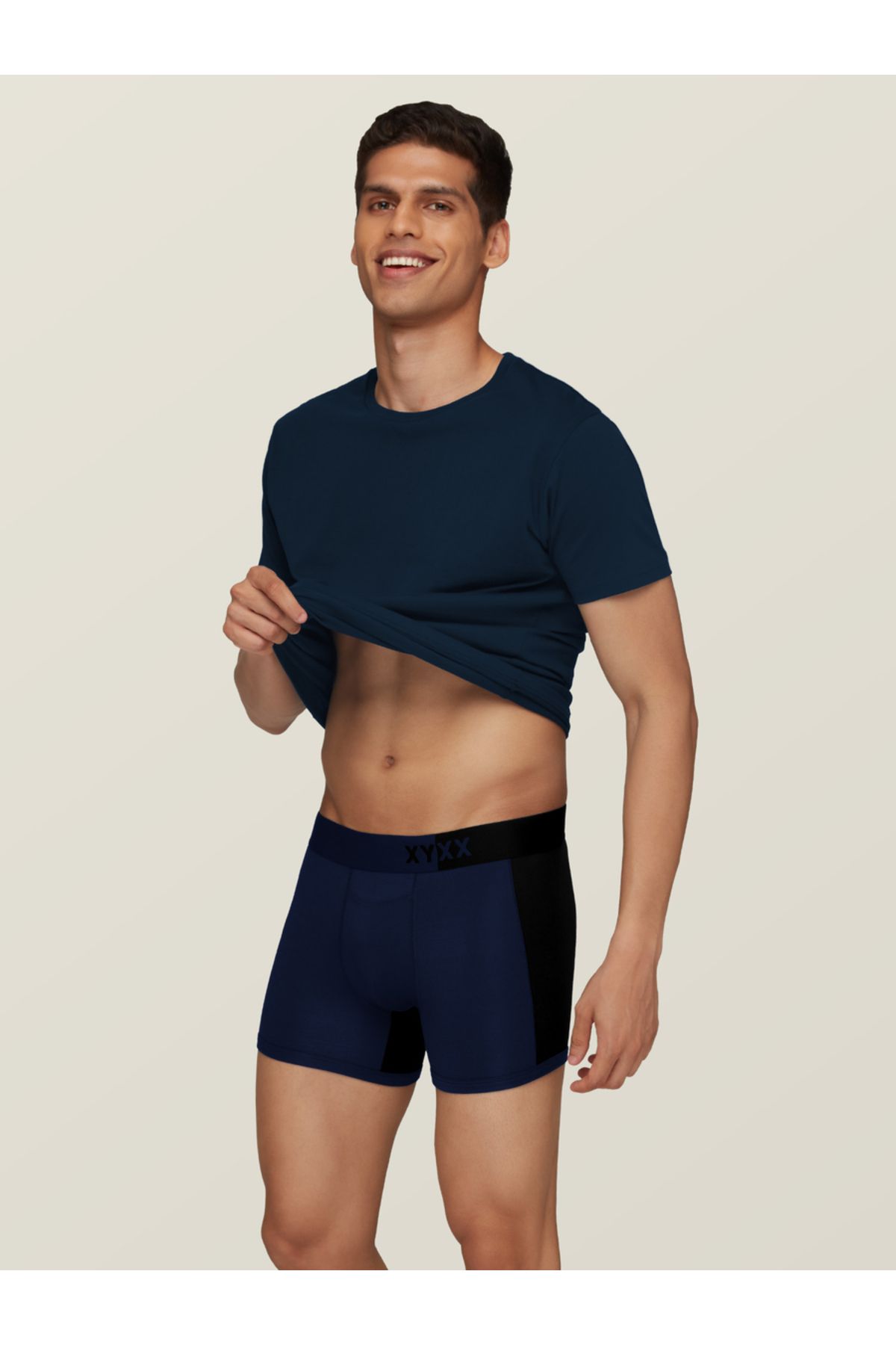 XYXX By Styli-Pack of 2 - Colorblock Modal Trunks 6