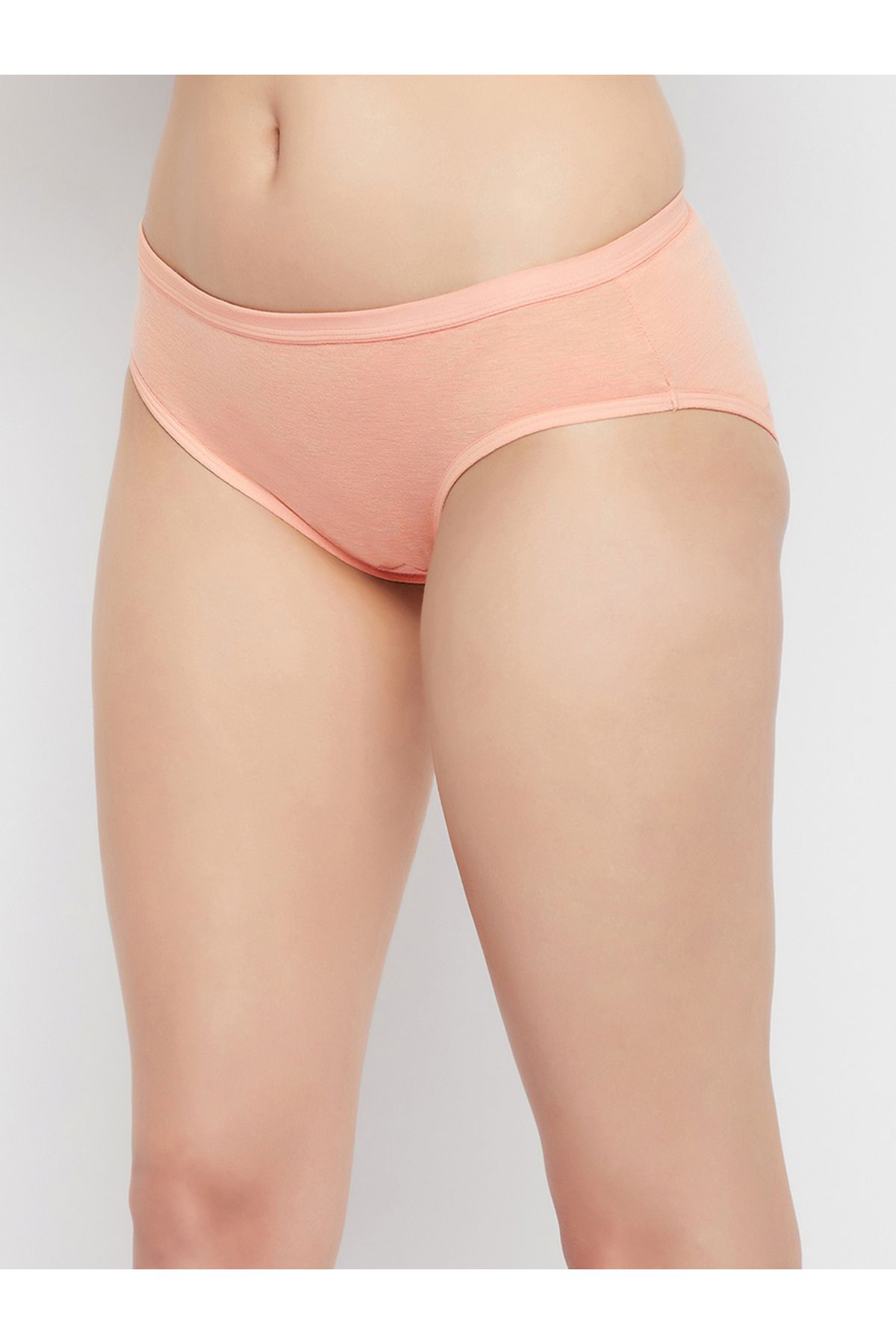 Clovia By Styli-Pack of 3 - Melange Low Rise Cotton Bikini Briefs 5