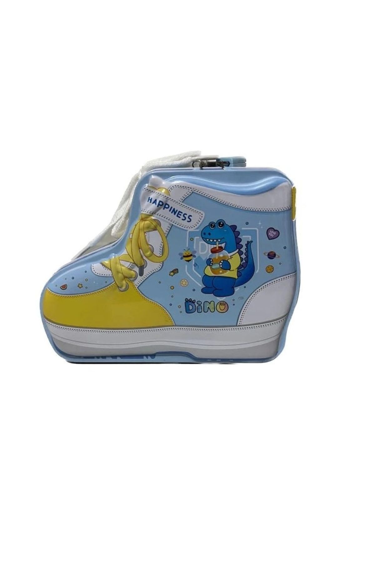 divendi-ro Balansoar Pentru Copii, În Formă De Pantof Sport, Dinozaur/unicorn, Cu Lac, Albastru - One Size
