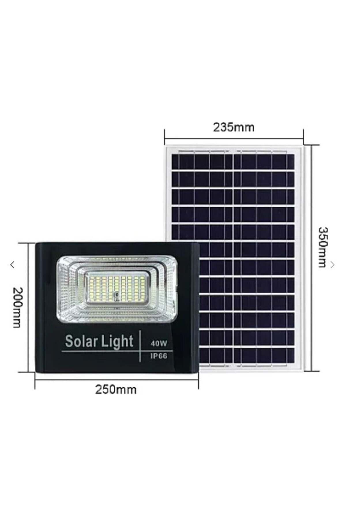 divendi-ro-T-40W Projector Kit with Solar Panel and Remote Control 7
