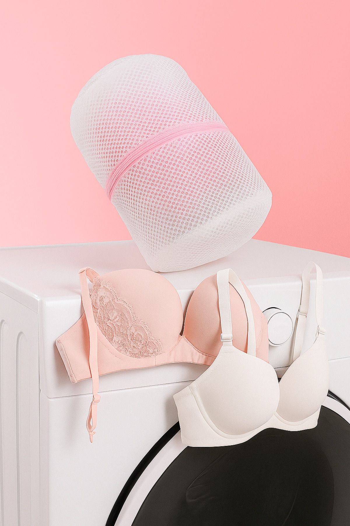 ELDİPA-Zippered Protected Bra Washing Net 2 Pieces – Single Layer Durable Mesh Fabric 5