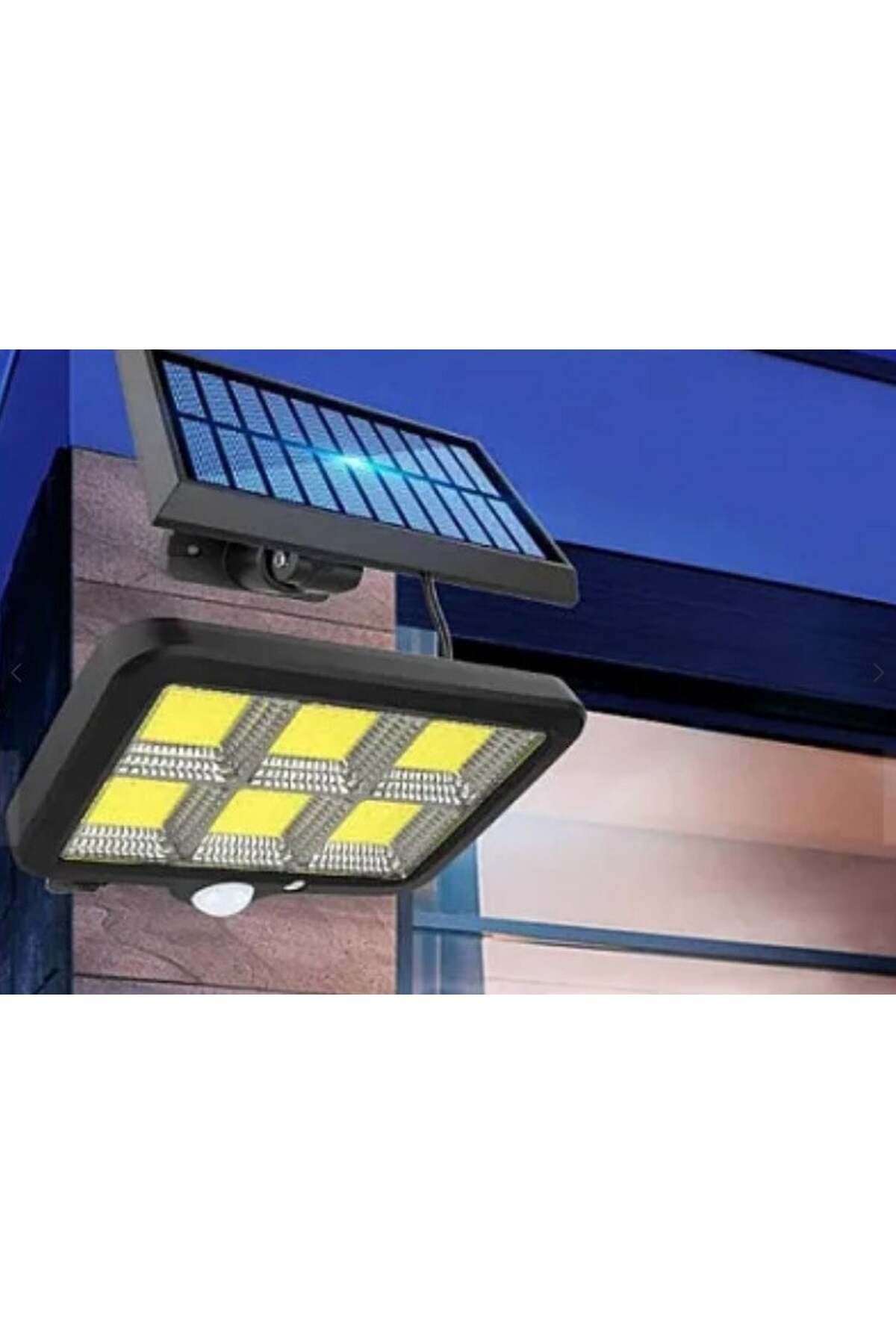 divendi-ro-Solar spotlight 128 LED 6 COB with sensor and remote control 5